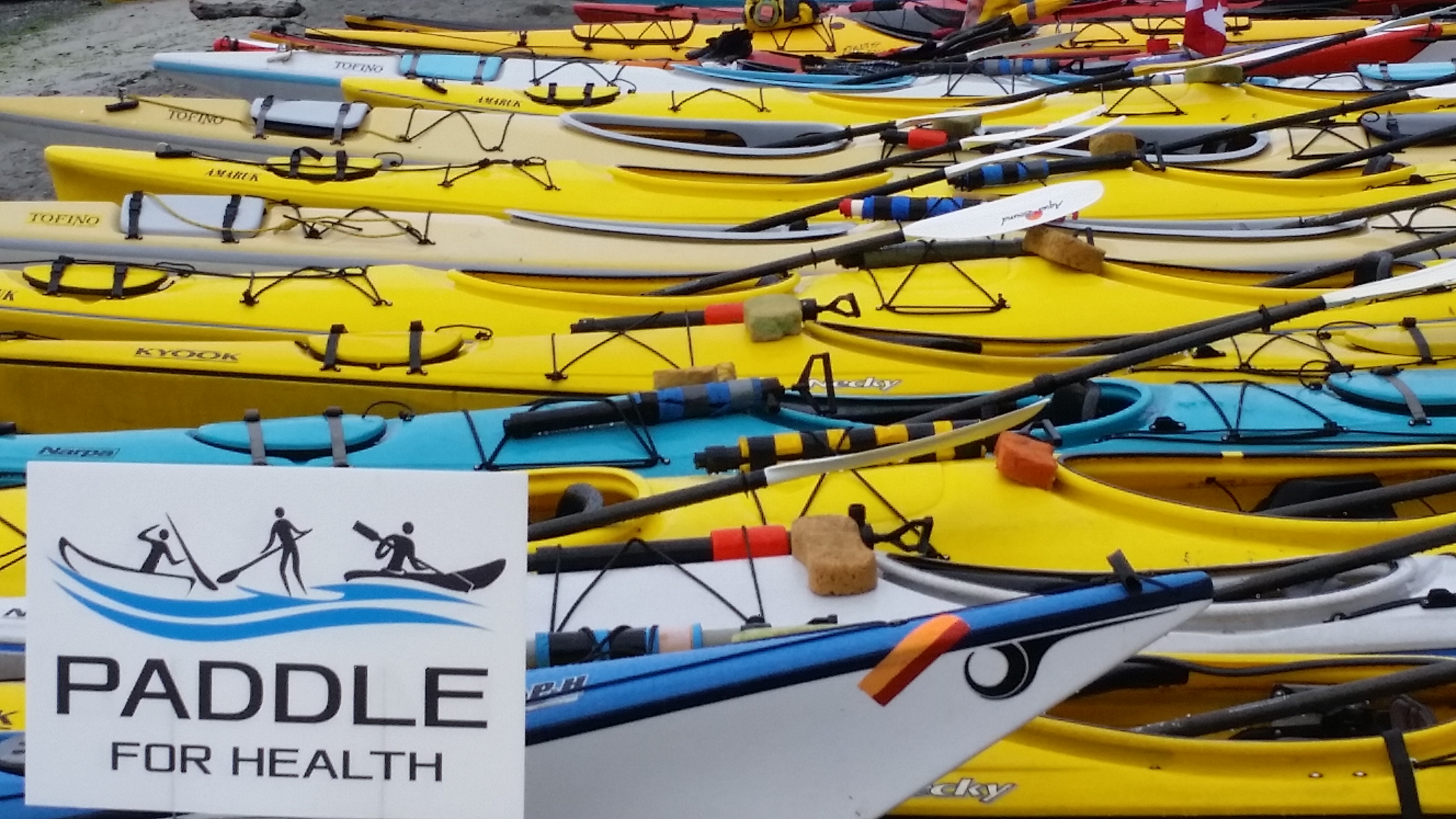 Victoria BC Sponsors Paddle for Health
